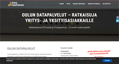 Desktop Screenshot of oulundatapalvelut.com